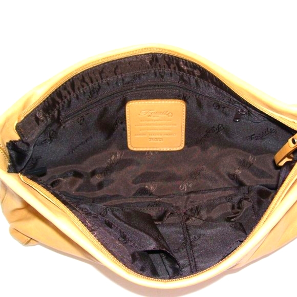 Fossil Women's Purse 75082 Tan Leather Handbag Clutch - Picture 5 of 8